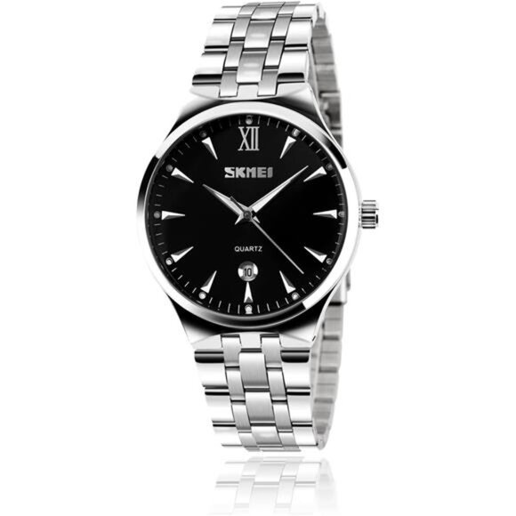 Mens Luxury Wrist Dress Waterproof Quartz Classic Watch with Roman Numeral